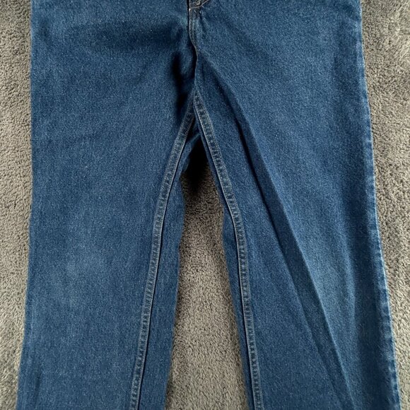 VTG Levi’s 565 Women Size 14 Loose Fit Blue Denim Jeans All Cotton ACTL 25x26.5 - Picture 4 of 16